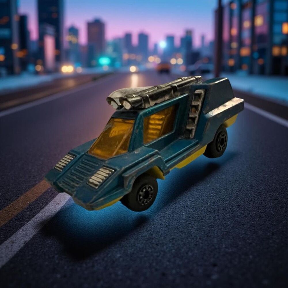 Vintage 1975 Matchbox Lesney Superfast No.68D Cosmobile